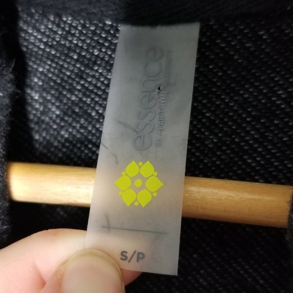 💕Thyme Maternity Gray Cozy Full Zip Hoodie Sweater Small - Picture 3 of 10